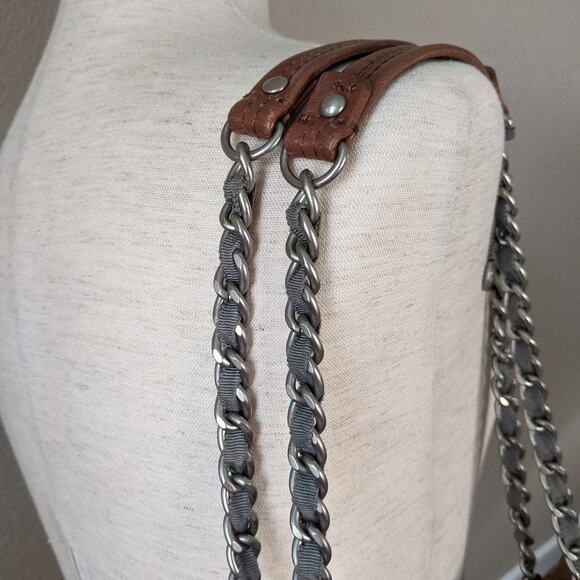 Gloria Ortiz Color Block Quilted Shoulder Bag - Picture 6 of 8